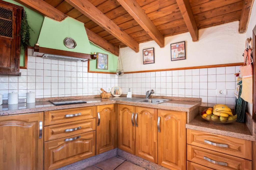 Romantic Hamlet Cottage With Private Pool La Fragua De Eliseo Candelaria Exterior photo